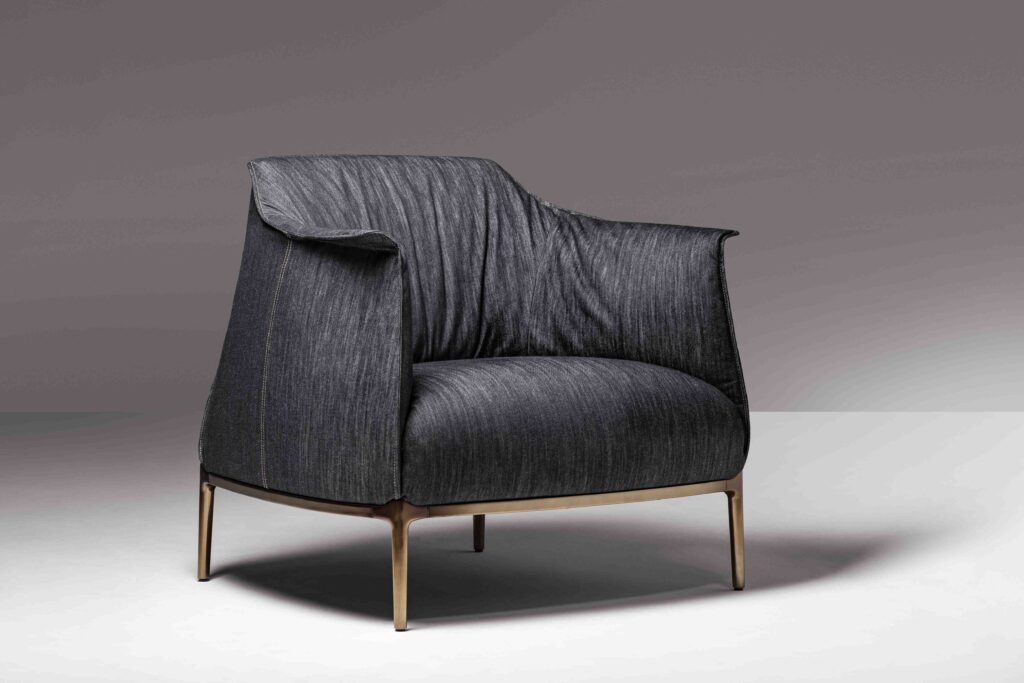 Fashion and design pair up for the Archibald armchair