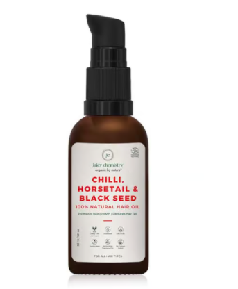 Juicy Chemistry – Chilli, Horsetail & Black Seed Hair Oil