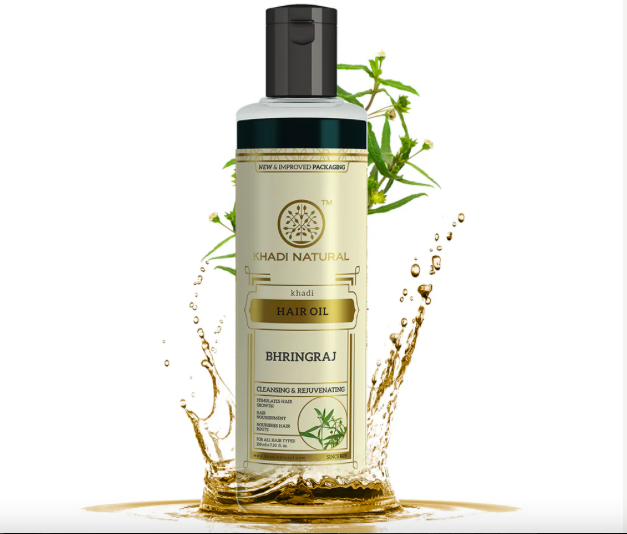 Khadi Natural – Herbal Hair Oil with Bhringraj