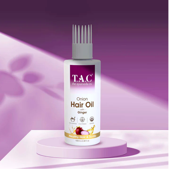 5. The Ayurveda Co. – Onion Hair Oil