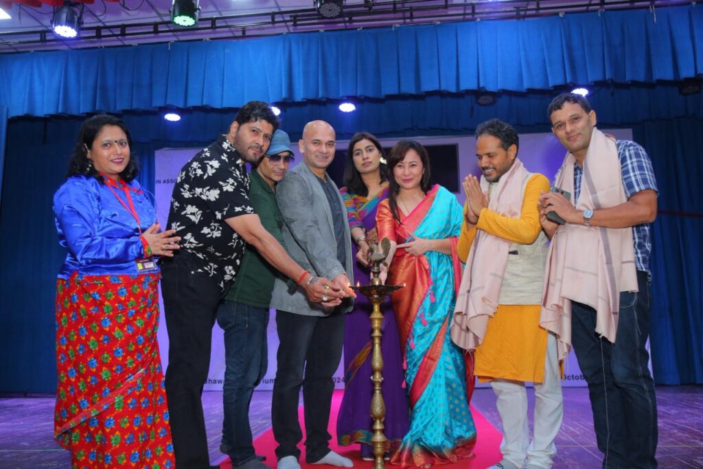 Chief Guest Munish Tamang, VIP Guests Amit R. Agarwal, Junaid Husain Khan, and Mohan Karki, Celebrity Guest Dr. Sunil Parashar, and Special Guest Rajni Subba.